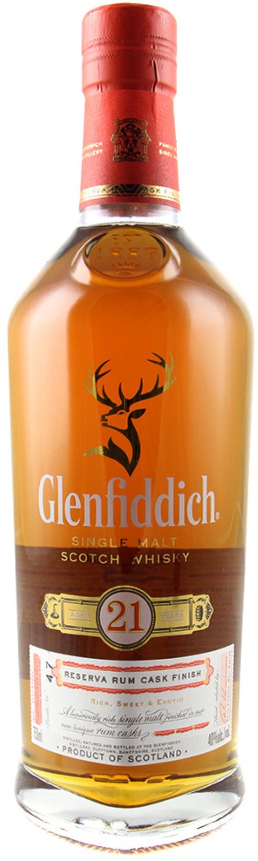 Glenfiddich Reserva Rum Cask Finish 21 Year