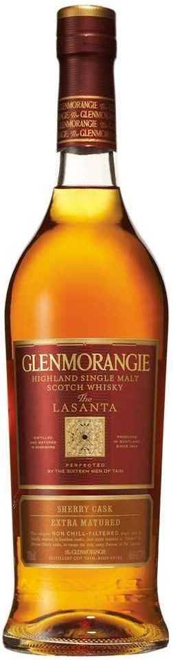 Glenmorangie Highland Single Malt Scotch Whisky The Sherry Cask Finish Lasanta