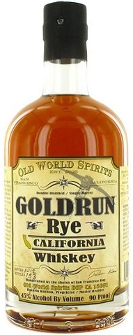 Goldrun Rye California Whiskey