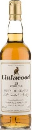 Gordon & MacPhail Linkwood 15 Year Single Malt Scotch Whisky