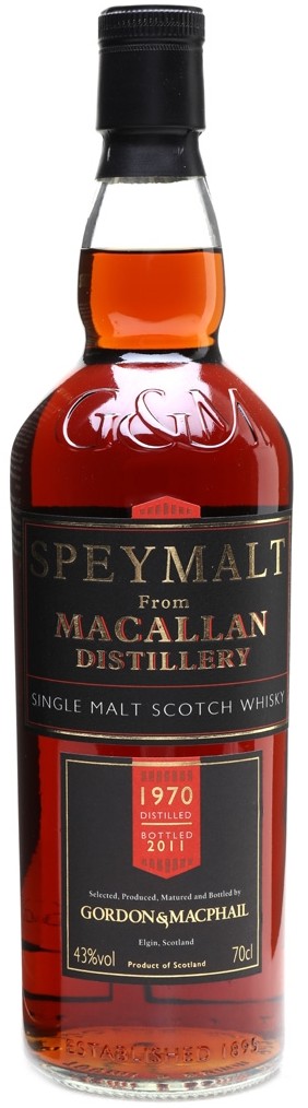 Gordon & MacPhail The Macallan 1970 Speymalt