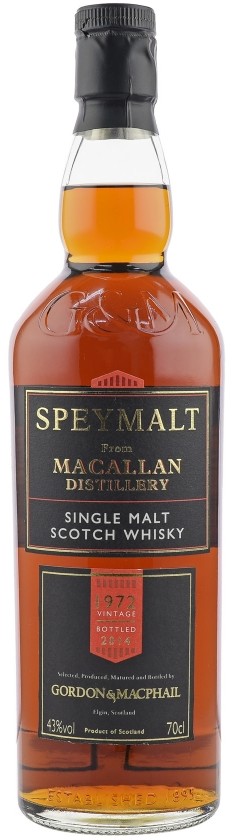 Gordon & MacPhail The Macallan 1972 Speymalt