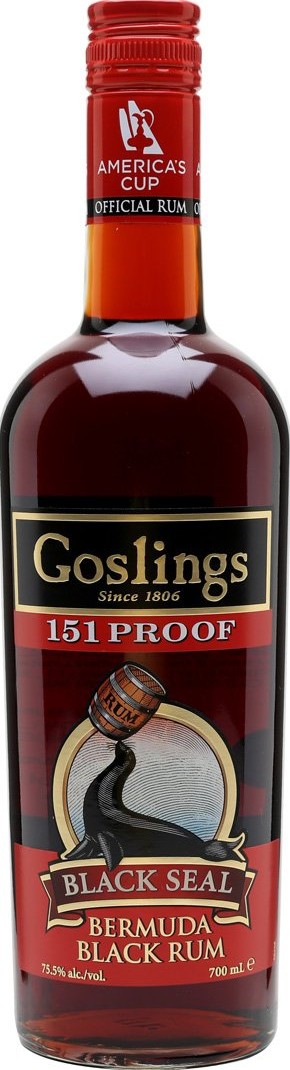 Gosling's Black Seal 151 Proof