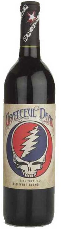 Grateful Dead Steal Your Face Red Blend
