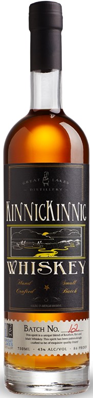 Great Lakes Distillery Kinnickinnic Blended Whiskey
