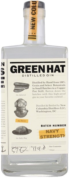 Green Hat Navy-Strength Gin