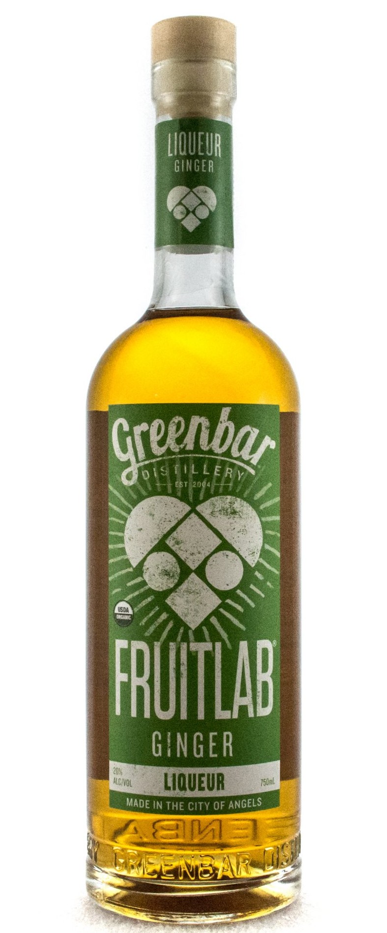 Greenbar Distillery Fruitlab Ginger Liqueur