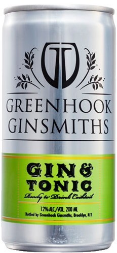 Greenhook Ginsmiths Gin & Tonic Cocktail