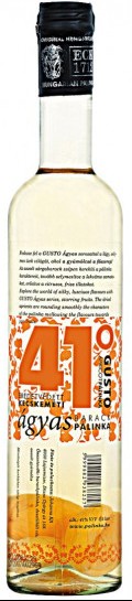 Gusto P.D.O. Kecskemeti Apricot Palinka