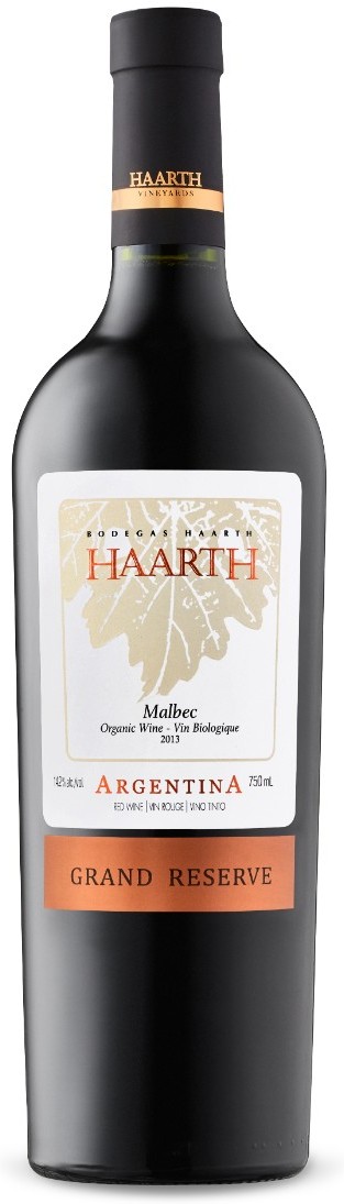 Haarth Malbec Grand Reserva Organic 2013