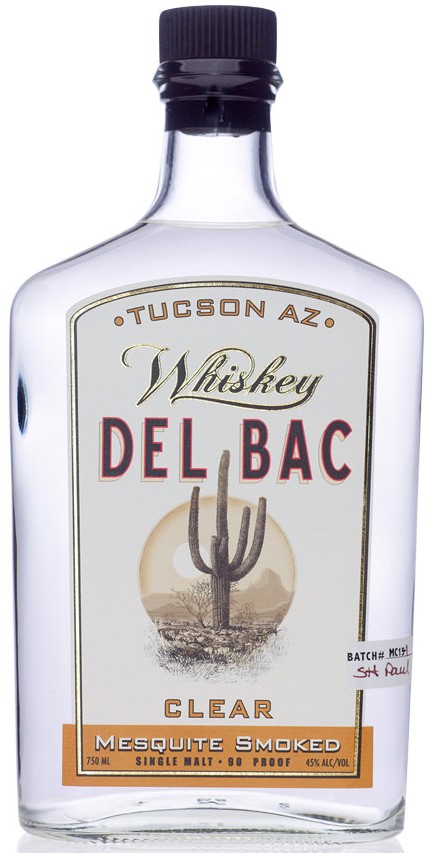 Hamilton Distillers Whiskey Del Bac Clear Mesquite Smoked