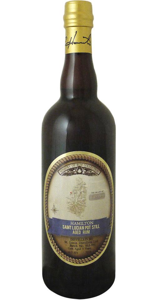 Hamilton Saint Lucian Pot Still Rum 2006