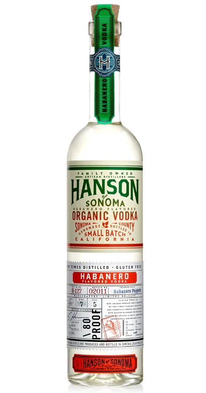 Hanson of Sonoma Habanero Vodka