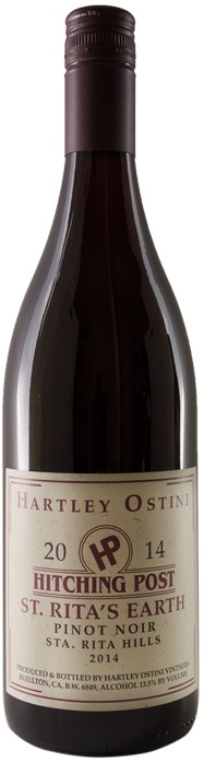 Hartley Ostini Hitching Post St. Rita's Earth Pinot Noir