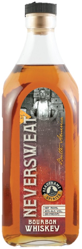 Headframe Spirits Neversweat Bourbon Whiskey
