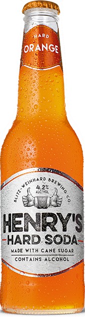 Henrys Hard Soda Orange