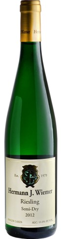 Hermann J. Wiemer Dry Riesling 2012