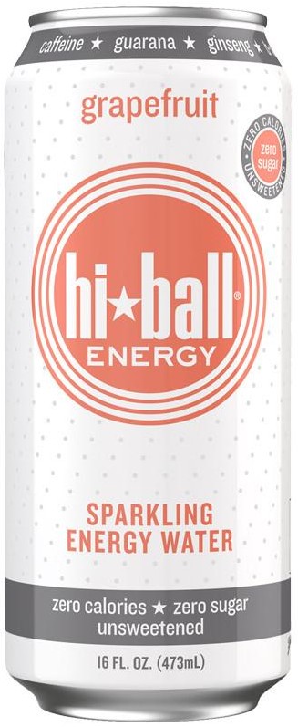 Hiball Grapefruit Sparkling Energy Water
