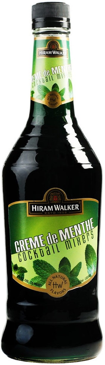 Hiram Walker Creme de Menthe Black