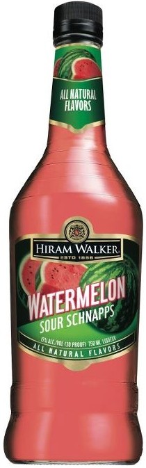 Hiram Walker Watermelon Sour Schnapps