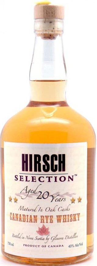 Hirsch Selection 20 Year Rye 750mL