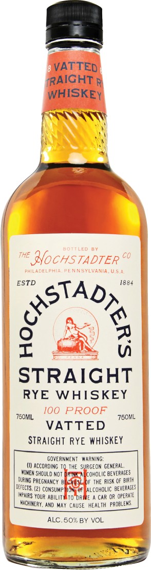 Hochstadter's Vatted Straight Rye Whiskey
