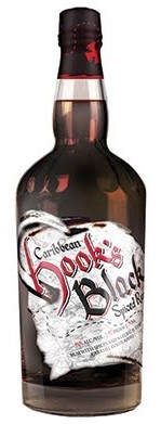 Hook's Black Caribbean Spiced Rum