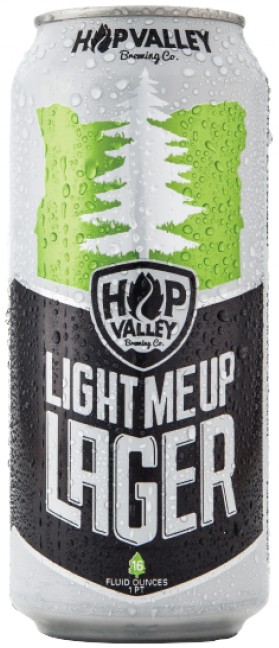 Hop Valley Light Me Up Lager