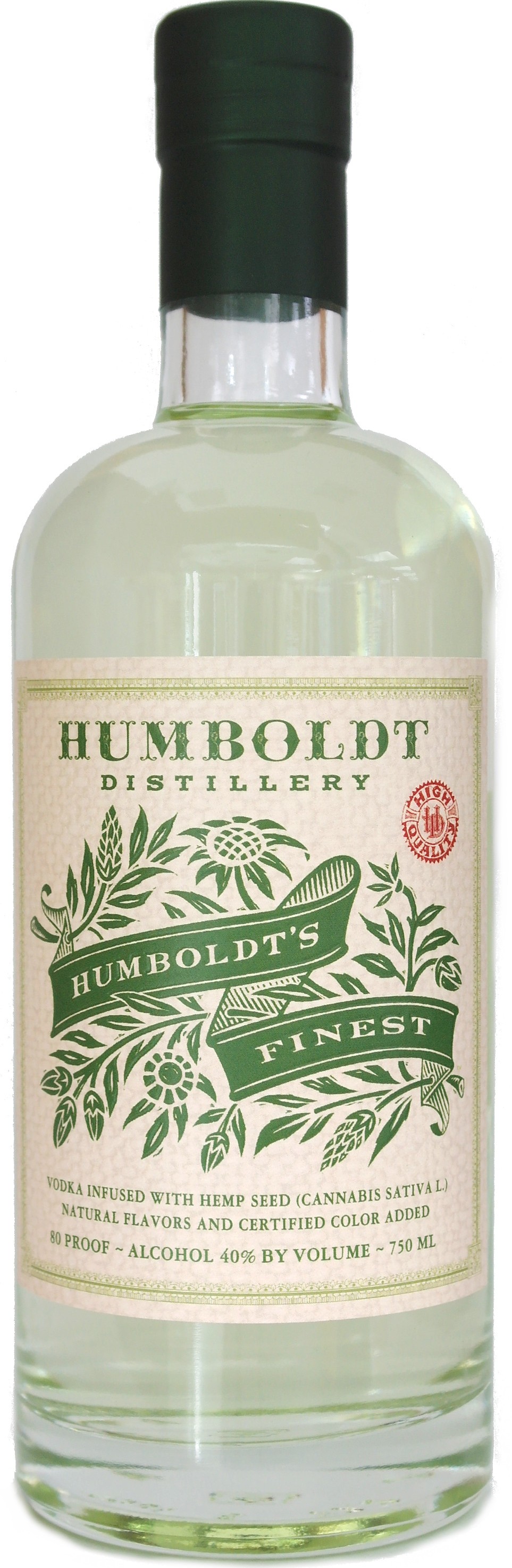 Humboldt's Finest Cannabis Sativa Infused Vodka