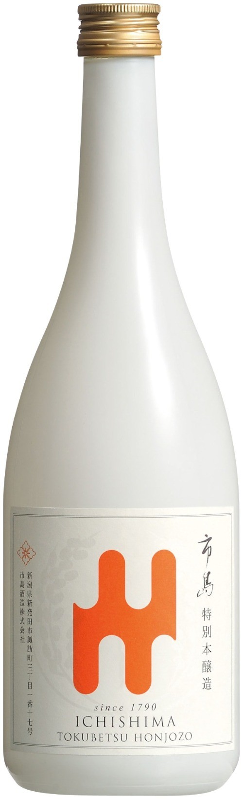Ichishima Tokubetsu Honjozo Sake NV 720mL