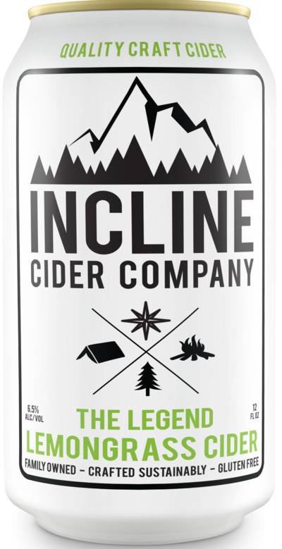 Incline Cider Legend Lemongrass