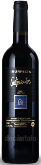 Inurrieta Cuatrocientos Crianza