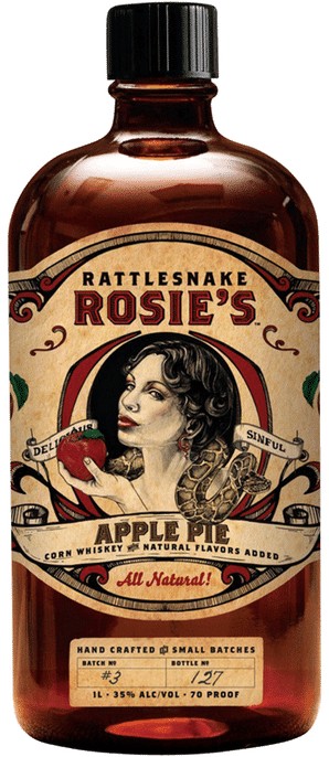 Iron Smoke Rattlesnake Rosie's Apple Pie Whiskey