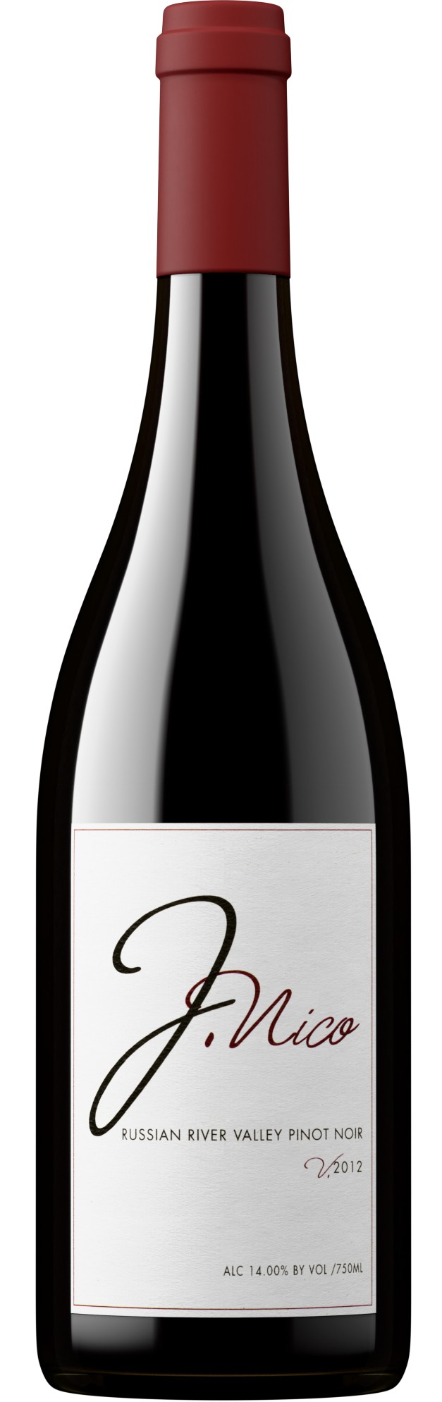 J Nico Russian River Valley Pinot Noir 2012