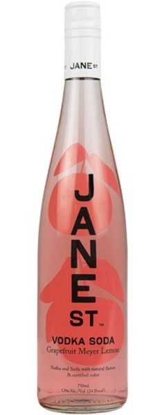 Jane St Grapefruit Meyer Lemon Vodka Soda