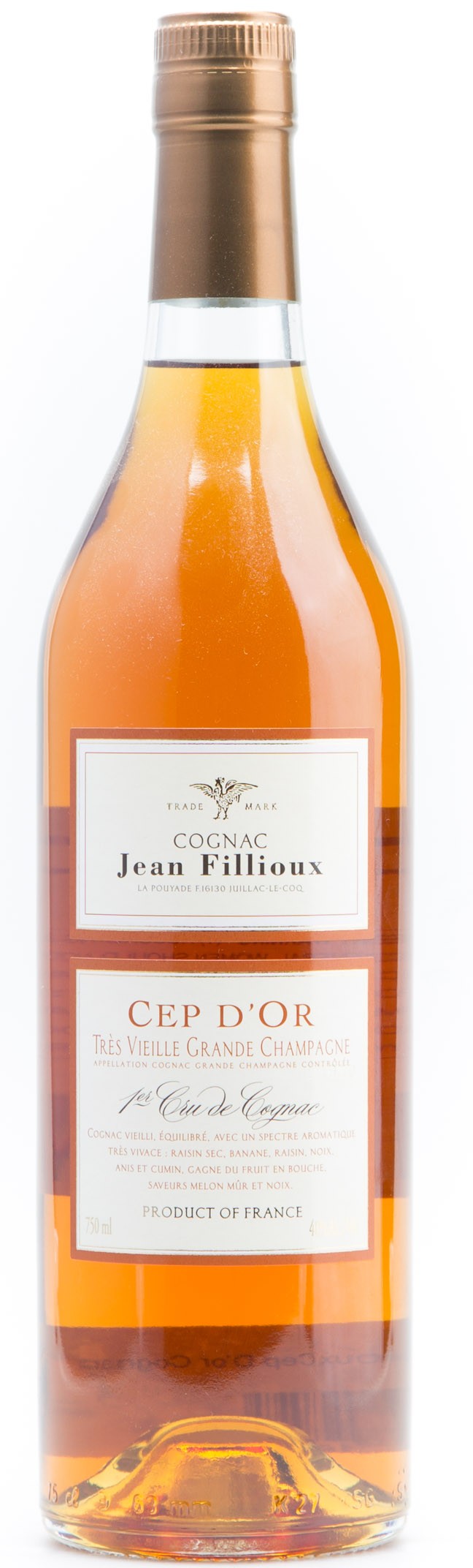 Jean Fillioux Cep d'Or Cognac
