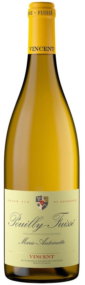 Jean-Jacques Vincent Chateau Fuisse Bourgogne Blanc 2015