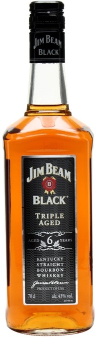 Jim Beam Black Kentucky Bourbon Aged 6 Years