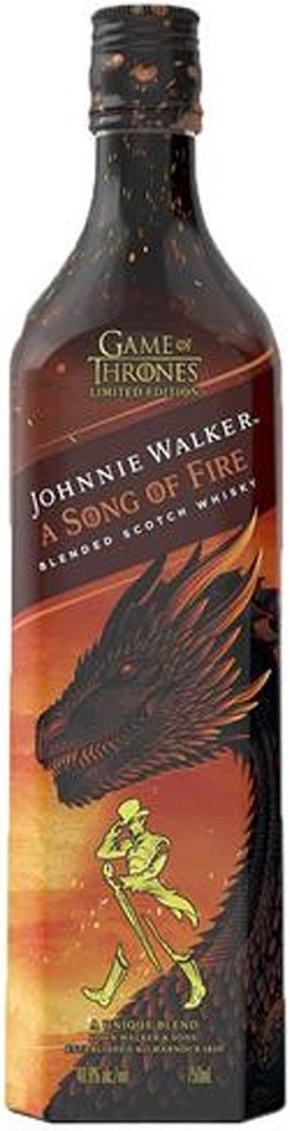 Johnnie Walker Game of Thrones Song of Fire