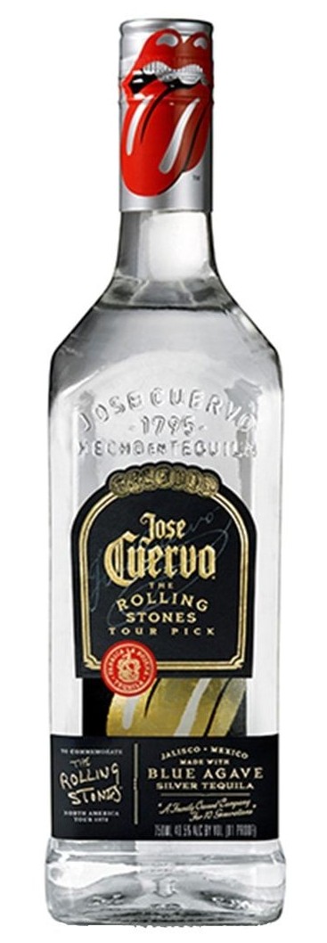 Jose Cuervo Rolling Stones Tour Pick Silver