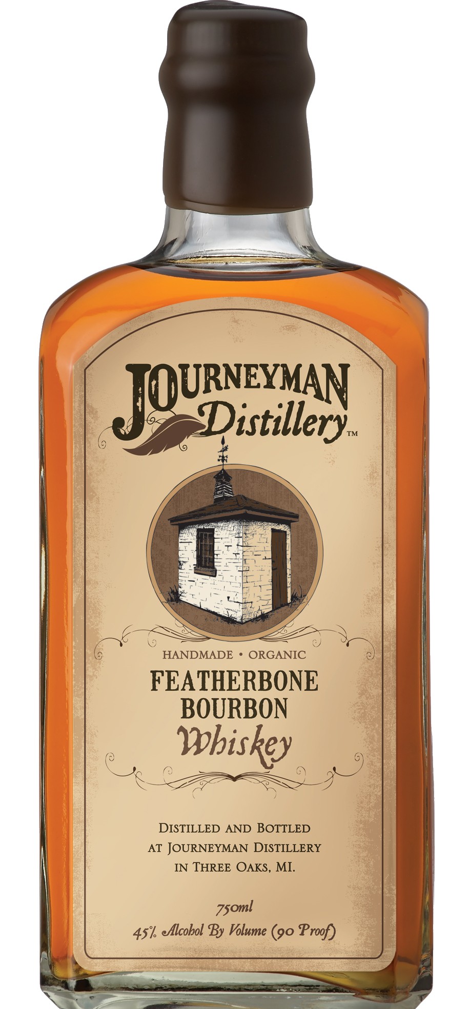 Journeyman Distillery Featherbone Organic Bourbon