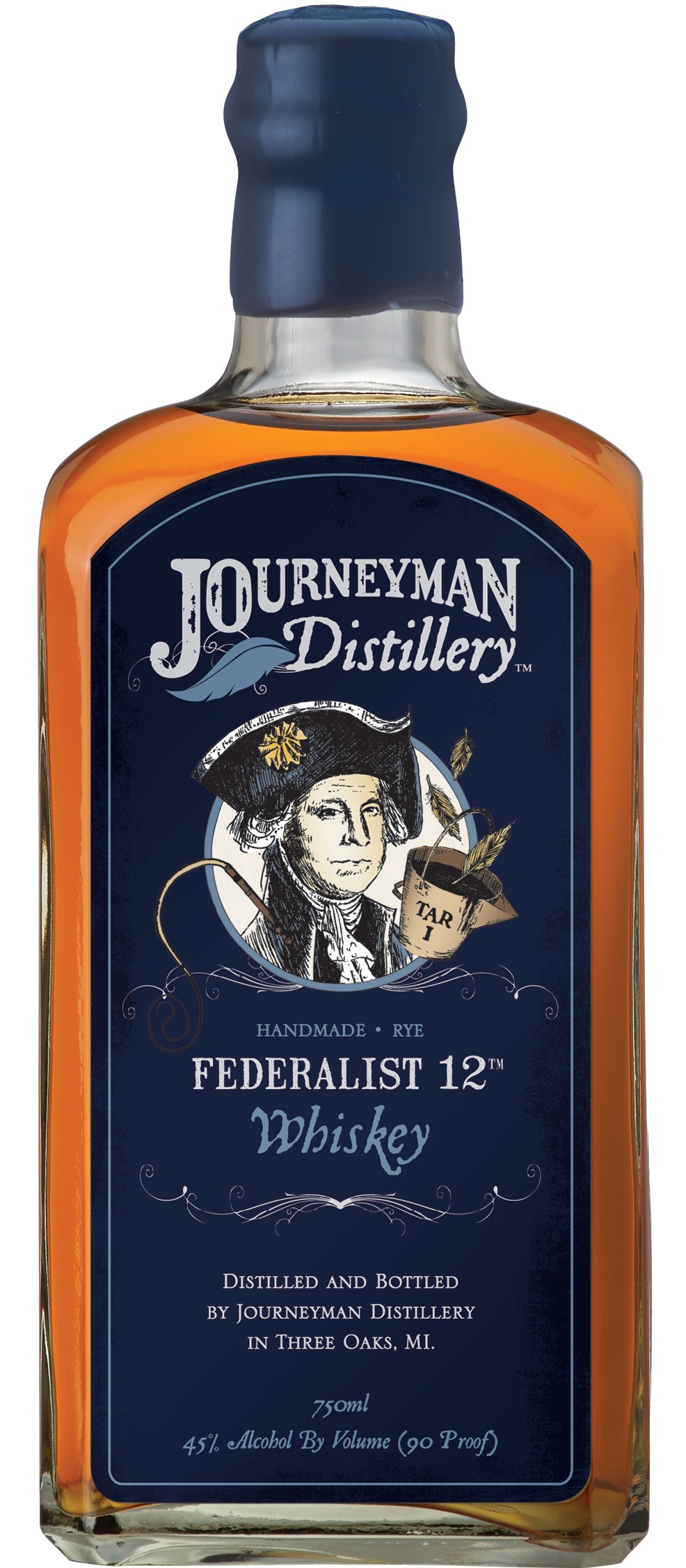 Journeyman Distillery Federalist 12th Organic Rye
