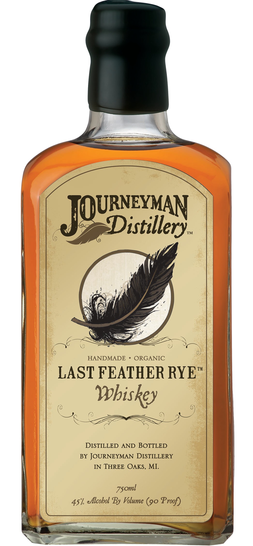 Journeyman Distillery Last Feather Organic Rye