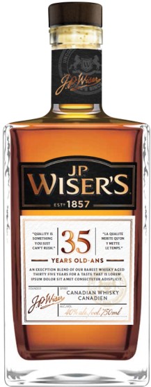 J.P. Wiser's 35 Year Canadian Whisky