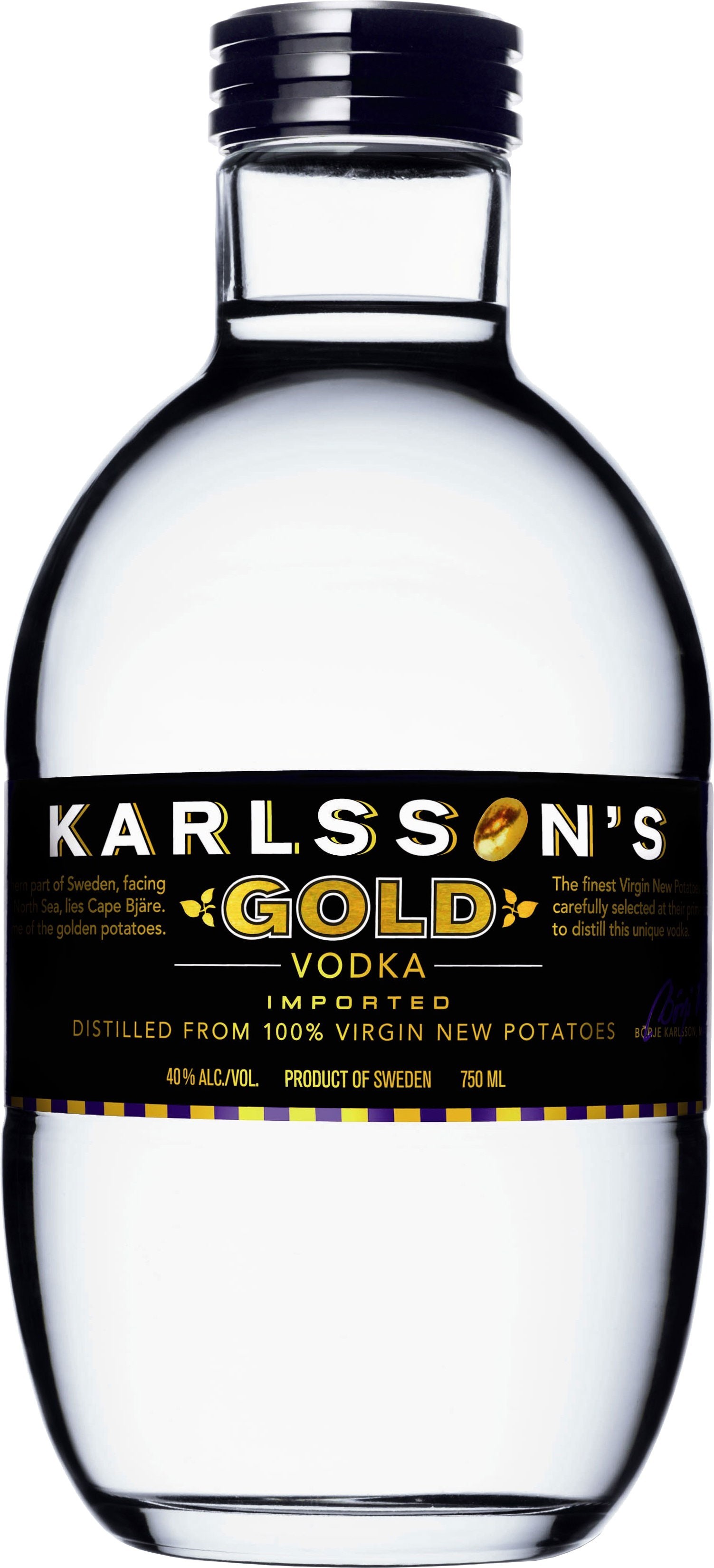 Karlsson's Gold Swedish Vodka