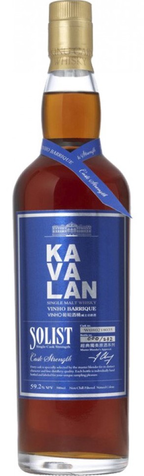 Kavalan Solist Vinho Barrique Single Cask Strength