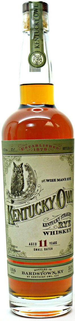 Kentucky Owl 11 Year Kentucky Straight Rye Whiskey