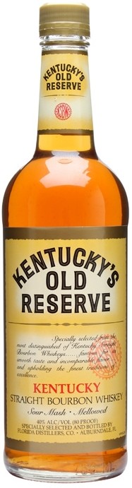 Kentucky's Old Reserve Bourbon