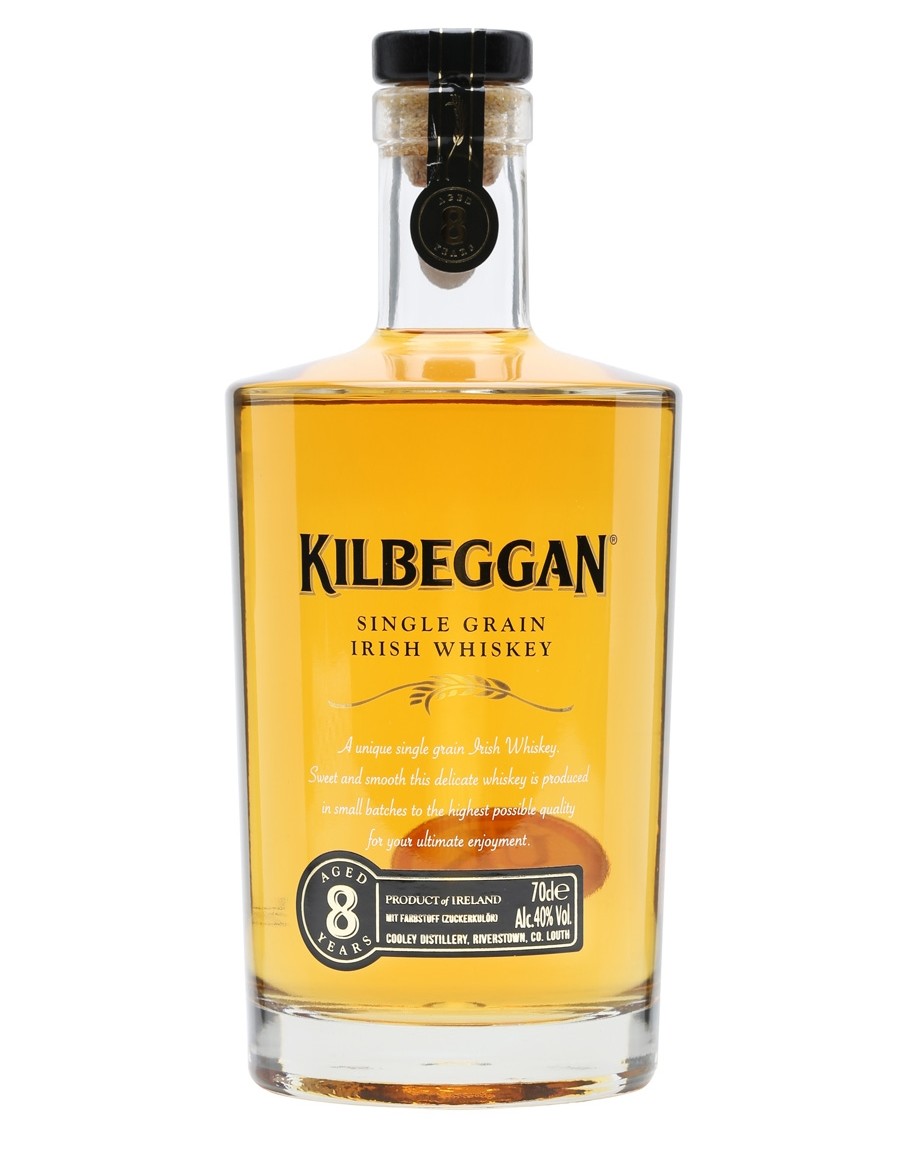 Kilbeggan 8 Year Single Grain Irish Whiskey