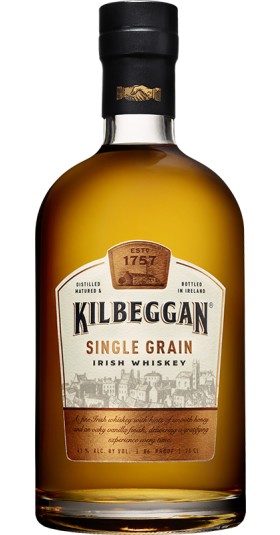 Kilbeggan Single Grain Irish Whiskey
